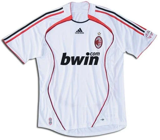 Milan AC Maillot Rétro 2006-07 - Vue 1
